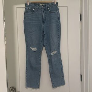 Madewell denim the curvy perfect vintage jean